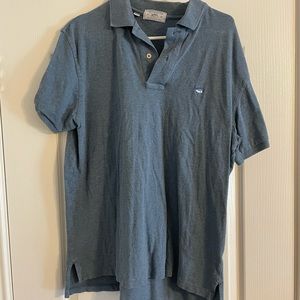 Men’s southern tide blue polo. MEDIUM.